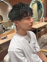 ヘアーアンドメイク ビス(HAIR&MAKE bis) 【シャドウパーマ】決め過ぎない軽めのパーマ 【AKITO】