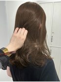 ヘーゼルベージュオリーブグレー透明感ブリーチなしイメチェン夏