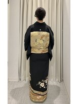 バサラ 銀座三丁目店(VASARA)&nbsp;銀座黒留袖レンタル　銀座訪着付け