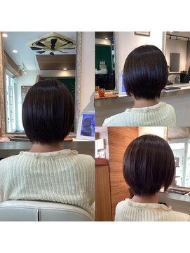 ヘアー ボニータ(hair bonita) #髪質改善#縮毛矯正#酸性ストレート#トリートメント#ボブ