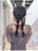 お呼ばれヘアセット/ヘアアレンジ
