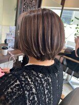 ヘアリゾート粋 ティガ 池袋店(tiga)&nbsp;透明感ブラウン/ナチュラル/ショート/レイヤーカット