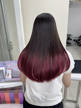 アライブ ハラジュク(ALIVE harajuku) グラデーションカラーバレイヤージュインナーカラー　ryota