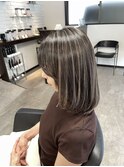 地毛ハイライト