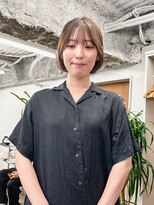 コモン(common)&nbsp;丸みミニボブ×ミルクティーベージュ