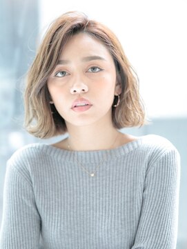 ルルディ バイ アフロディーテ銀座(luludi by APHRODITE) 20代30代40代50代/前髪/マチルダボブ/インナーグレージュ/銀座