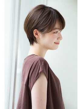 大人可愛い 耳かけ美人小顔ショートボブ L シェノン Hair Make Chainon のヘアカタログ ホットペッパービューティー