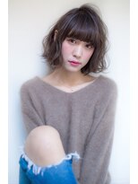 ロンドプランタン 恵比寿(Lond Printemps)&nbsp;【Lond printemps水野】透明感あるグレーカラーボブ2