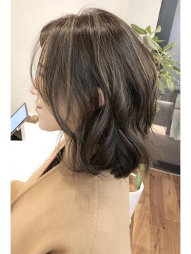 ネックス 表参道本店(nex) 【nex 表参道】大人ハイライト脱白髪染めカラー