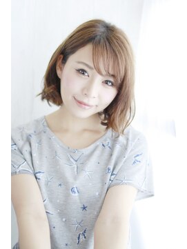 シュシュット(chouchoute) 吉祥寺3分/スリークボブローライトデザインカラー厚めバング/028