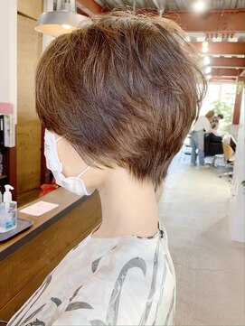 ルーファス 恵比寿 渋谷(Ruufus) マスクでもキレイハンサムショート【Ruufus恵比寿渋谷】3159