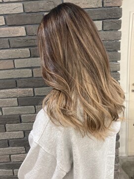 ヘアースタジオゼン アドバンス(hair studio Zen advance) ハイライトバレイヤージュ