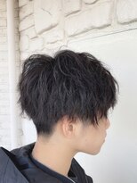 イロヘア アンジョウ(ilo.hair anjo)&nbsp;前下がりマッシュ×ソフトツイスパ