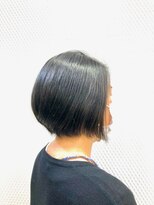 クオリス 上福岡店(QUALIS)&nbsp;小顔/ショート/ショートボブ/黒髪/白髪染め/40代50代60代/ツヤ髪