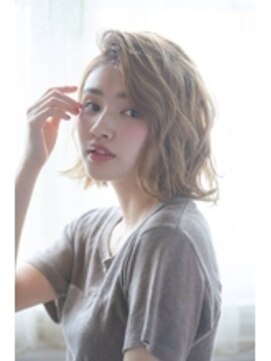 ヨックヘアー(YOC Hair) 柔らかヌーディーボブ　【YOC 八王子】