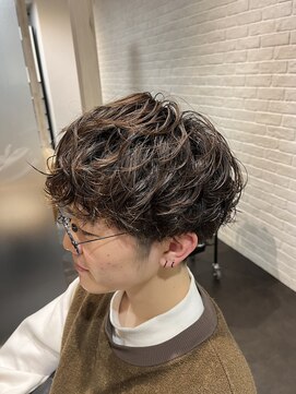 ヘアーアンドメイクアップ ケー インターナショナル 神楽坂(Ke' International) ナチュラルパーマ　マッシュパーマ　くせ毛風パーマ