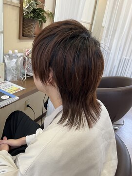 コアフィールフィス(COIFFURE fils) 《見附　今町》メンズ　ウルフ　ミディアム