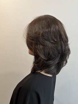 ピュアソウル(Pure Soul) ニューヨークドライカット×くせ毛×ミディアム