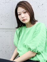 バース(BIRTH)&nbsp;天神【BIRTH】切りっぱなしボブ×デザインカラーハイライト　11