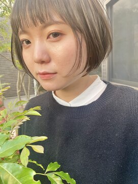 モア 岡崎(more) stylist大山  ボブ  360°隙のないボブ