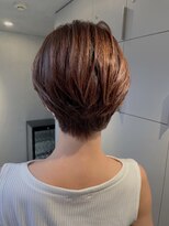 ヴォロ 佐賀(VoLo)&nbsp;切りっぱなしボブ/美髪/ピンクブラウン[佐賀駅]