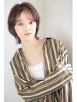 アンド(AND)&nbsp;マッシュウルフ　ショート　ハイライト　代官山　中目黒