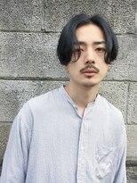 スーハ 恵比寿(SUUHA)&nbsp;王道センターパート/黒髪大人ヘア/中分け/ビジネスヘア