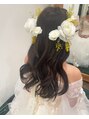 スノウ(SKNOW) ウェディングのヘアメイクもやってます