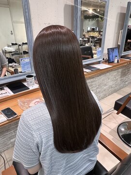 フォルテ ガーデン ヒルズ 静岡店(FORTE GARDEN HILLS) 【ブラウンベージュ】【ブリーチなしカラー】【髪質改善】