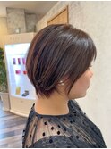 丸みショート/ショートカット/大人ショート/稲沢