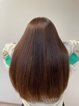 ナゴミ(NAGOMI)の写真/仙台で希少★独自仕入れのこだわり抜いた《極上ケアカラー》はミネラルたっぷり♪カラーする度に艶めく髪へ