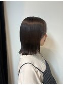 切りっぱなしボブ