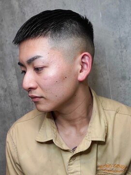 ヒロギンザ 御徒町店(HIRO GINZA) ハイフェードクロップスタイル