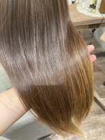 ユーリカ リチェルコ 四天王寺前夕陽ケ丘店&nbsp;髪質改善カラー/ハイライトベージュ