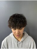スパイラルパーマ<理容室>[メンズ/シェービング/床屋/銀座]