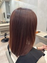 フェリア(feliah)&nbsp;髪質改善メテオカラー×ピンクベージュ