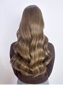 くびれヘア顔周りレイヤー美髪韓国ヘアロング_ba550071