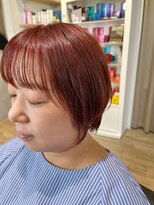 アンピット(Un pitto)&nbsp;ショート×ピンクベージュ