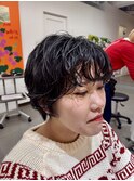 レディースショートパーマ
