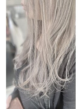 アンダーカバー UNDERCOVER 10代_20代_ロング_ハイトーンシルバー_ミルキーグレー
