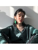 プロス(Pros)&nbsp;デジタルパーマ　パーマ　デジパ　前髪カット