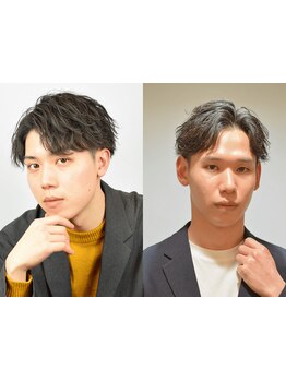 【谷町四丁目/天満橋/メンズサロン】平日22時まで◇仕事帰りに好都合◇men's/メンズカット/メンズパーマ