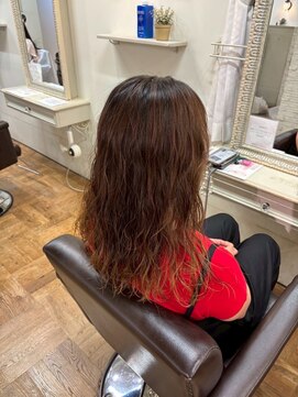 エクファ ヘア リゾート 大津 瀬田店(ex-fa hair resort) ミディアムヘア/暗めカラー/グランマッシュ/大津/瀬田