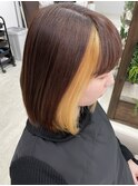 インナーカラー/インナーベージュ/フレーミングカラー