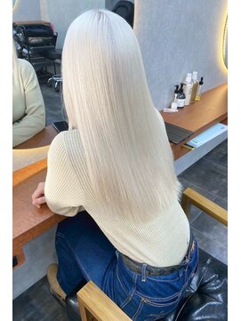 オズ 郡山駅前店(OZ) ケアブリーチベージュで柔らか質感