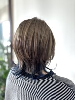 ネオンズ 南郷18丁目店(NEON´S)&nbsp;マッシュウルフ×裾カラー