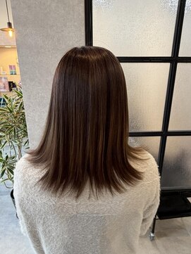 アン アトレ(Un Atre) ミディアム＆髪質改善カラー