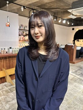 ジェリコヘアー(JERICHO HAIR) レイヤーカット/ラベンダーブラウン