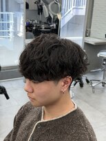 オーバルバイアピッシュ(OVARL by apish)&nbsp;シャドウパーマメンズパーマ