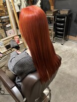 テントヘアー(tent hair)&nbsp;オレンジカラー